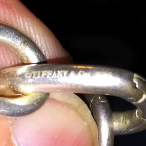 Tiffany & Co sterling heart necklace